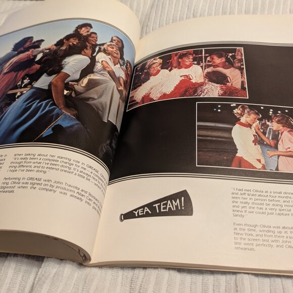 The Grease Album Picture Book Ariel Ballantine Books Paramount Pictures 1978 - Picture 4 of 6